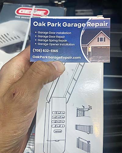 Oak Park garage door repair